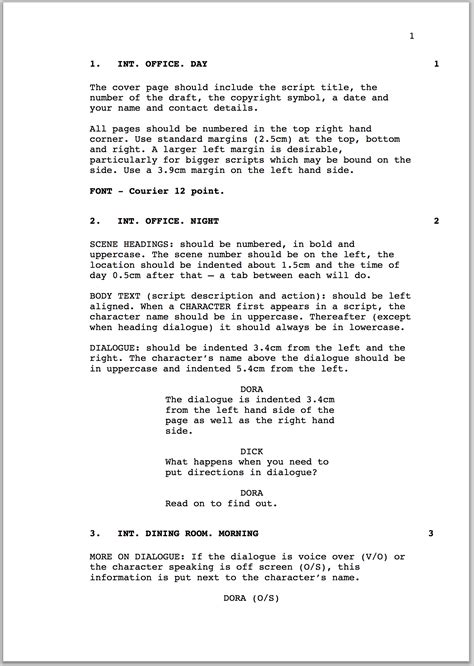 Image result for Real Screenplay Example