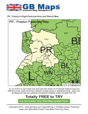 Preston Postcode Map に対する画像結果