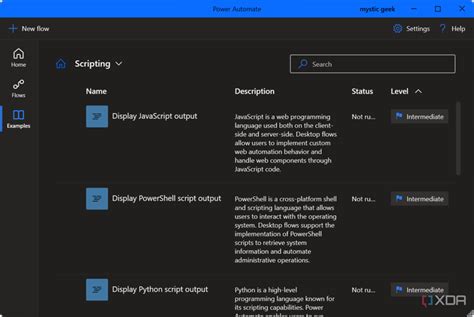 Image result for M Scripting Language Power Automate