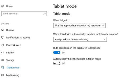 How to Use Tablet Mode に対する画像結果