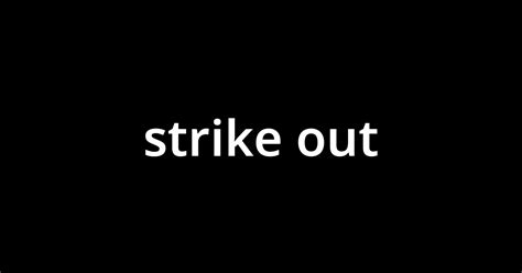 Strike Out HTML に対する画像結果