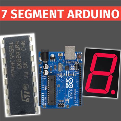 Toradh íomhá ar Arduino 74HC595 7-Segment