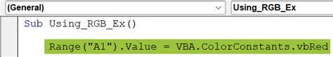 Excel VBA RGB Color Chart に対する画像結果