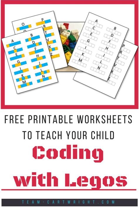 Toradh íomhá ar Free Printable Coding Worksheets