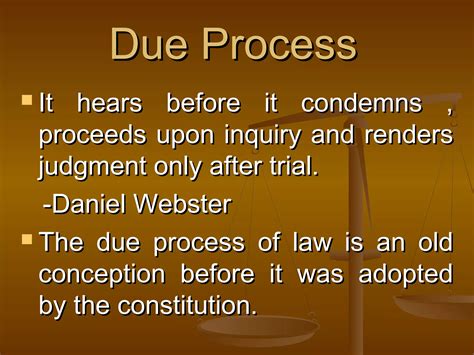 Image result for Example of Due Process
