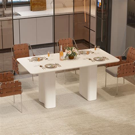 Image result for Modern Rectangular Dining Table