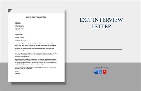 Afbeeldingsresultaten voor Work Exit Interview Email Sample