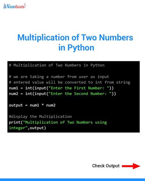 Python Multiplication Code に対する画像結果