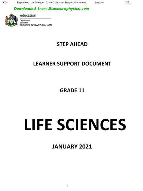 Image result for Life Science Paper 1 Topics