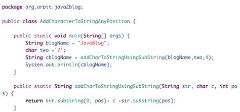 Afbeeldingsresultaten voor Char to String in Java