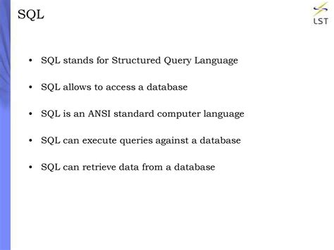 Image result for What SQL Stands For
