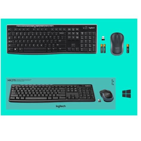 Toradh íomhá ar Logitech MK270 Wireless Keyboard and Mouse Combo