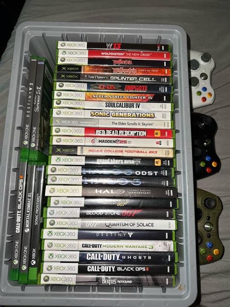 Image result for Xbox 360 Game Collection