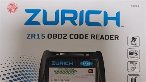 Toradh íomhá ar Zurich ZR15 Software Updates