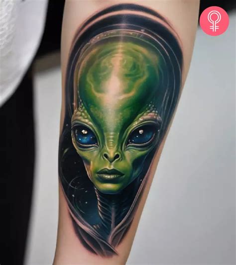 Image result for Alien Tattoo On Female