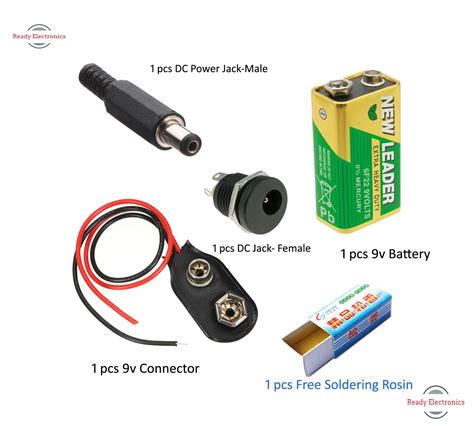 Image result for Arduino 9 Volt Battery Connector