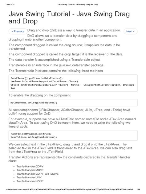 Java Swing Tutorial Designs に対する画像結果