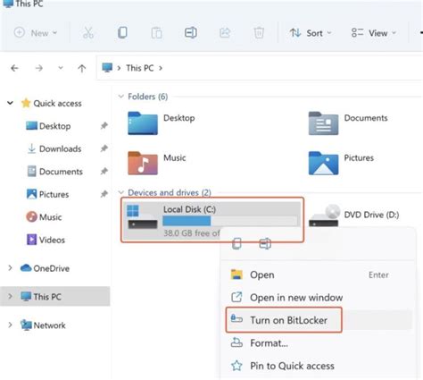 Image result for BitLocker Encrypt USB Pop Up Win 11