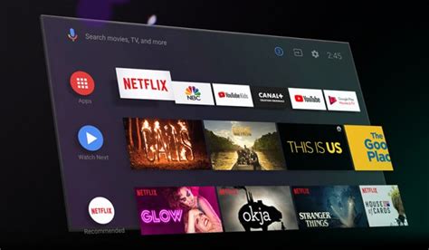 Image result for Android TV App UI