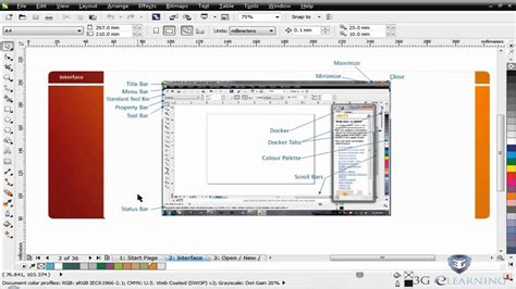 CorelDRAW Interface に対する画像結果