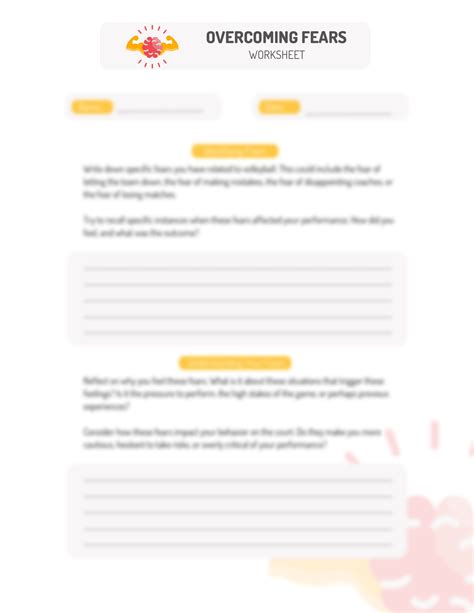 Image result for Overcoming Challenges Worksheet