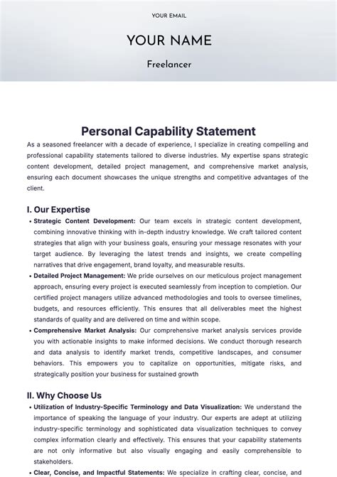 Image result for Talent Statement Examples