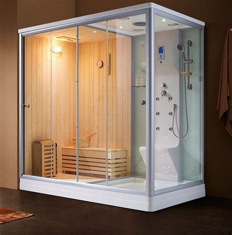 Luxury Steam Shower Sauna Combo - Aquapeutics