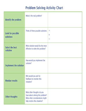Image result for Problam Solving Chart