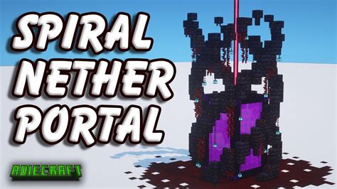 Minecraft Nether Portal Tutorial に対する画像結果