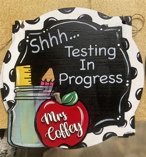 Toradh íomhá ar Shh Testing Sign