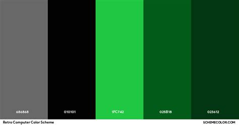 Image result for Retro Computer Color Palettes