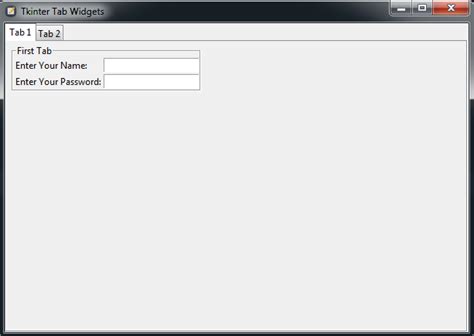Image result for Python Tkinter Tabs