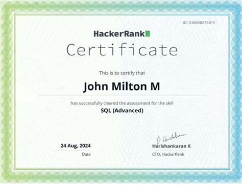 Toradh íomhá ar SQL Expert Certification