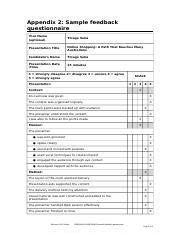 Image result for Questionnaire Appendix