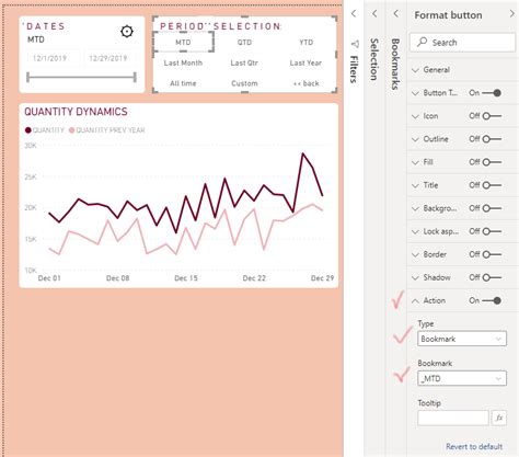 Power BI Date Slicer RangeMax Date Today に対する画像結果