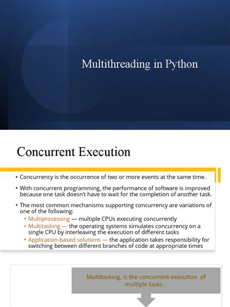 Image result for Python If Else Then Multithreading