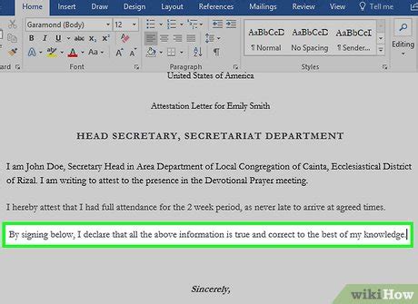 Example of Attestation Statement に対する画像結果