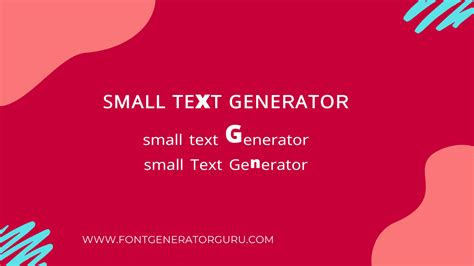 Image result for Small Text Generator
