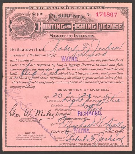 Image result for Indiana Guest Hunting License