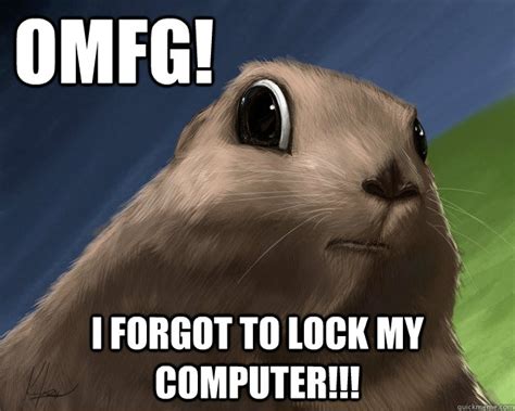 Image result for Computer Lock Screen Meme
