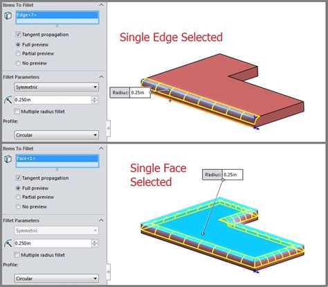 Image result for Fillet SolidWorks