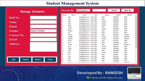 Image result for Student Management System in Python PPT