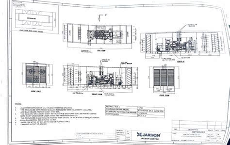 CAD File for 1250 Kva Open Generator Room Arrangment に対する画像結果