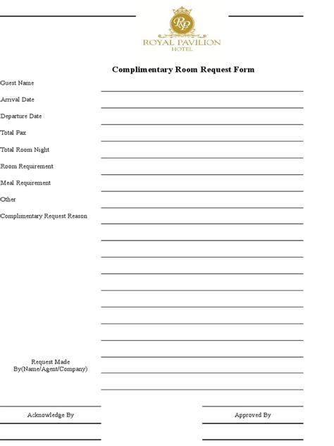 Simple Room Service Request Form に対する画像結果