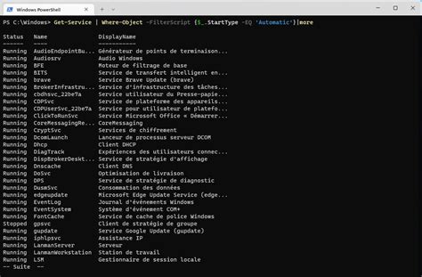 Image result for Commande Windows PowerShell