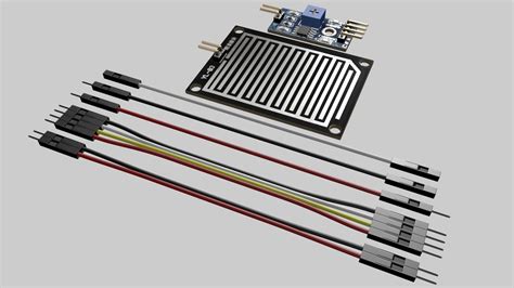 Image result for Rain Sensor Arduino Case 3D Model