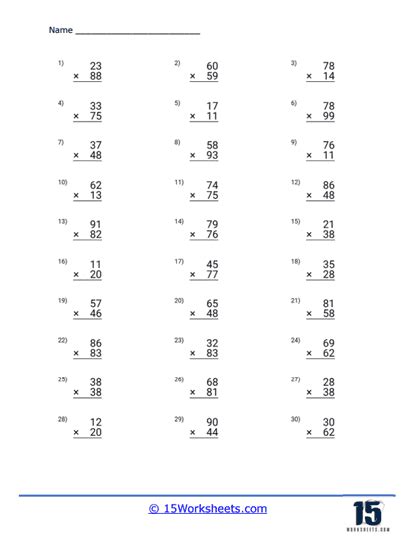 Image result for 5 Digit Numbers M Worksheet