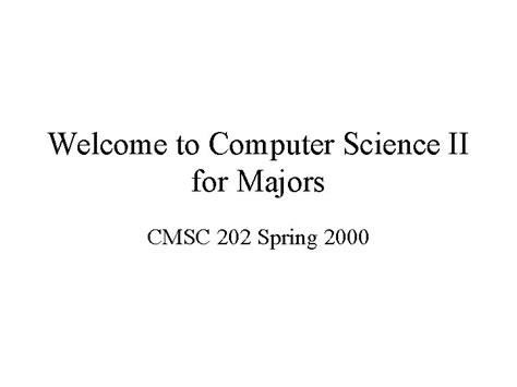 Image result for Computer Science II Image