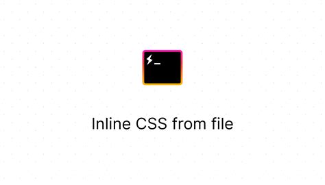 Image result for Inline CSS Logo