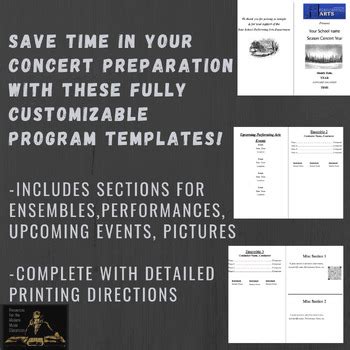 Image result for Concert Program Images